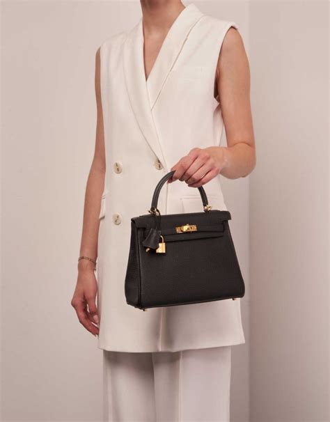 hermes kelly togo retourne black veau|Hermes Kelly 25 Togo Retourne .